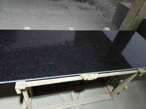 Granite noir Galaxy, écologique, poli, moderne, grande dalle, qualité supérieure, garantie de 2 ans, pour comptoirs et sols - Product Image 3