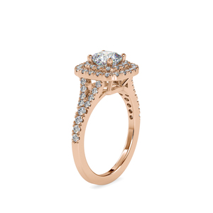 Anillo de Plata S925 con Diamante Moissanite Corte Cojín, Doble Línea Exterior, Regalo Especial de Aniversario para Mujer - Product Image 2