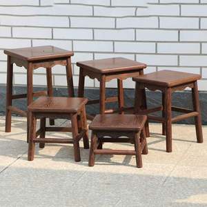 Tabouret bas en bois minimaliste pour changer de chaussures, petite table basse, siège pour enfants, pour patio et sorties de pêche, fabriqué au Vietnam - Product Image 2