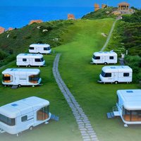 Maison conteneur en acier moderne, élégante, luxueuse, étanche, type capsule spatiale, avec cuisine personnalisée, garantie 5 ans pour le camping en extérieur
