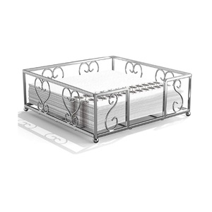 Porta Servilletas Moderno de Alta Calidad con Diseño de Hojas, Dispensador de Servilletas de Mesa, Organizador de Servilletas para Encimera - Product Image 2