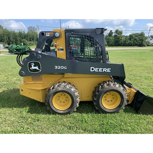 Cargadora de Dirección Deslizante John Deere de Segunda Mano, Equipo Industrial de Alta Resistencia, Unidad Confiable - Product Image 4