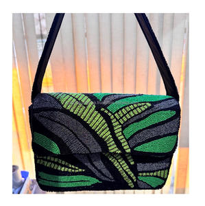 Style bohème indien femmes à la main perlé pochette sac de messager soirée Shopping fête sacs à bandoulière élégant Style Boho sac - Product Image 1