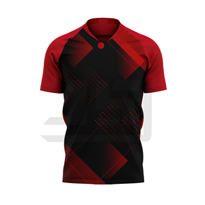 Camiseta de Fútbol Transpirable, Uniforme Deportivo Ligero Estampado, Nombre del Equipo Personalizado en la Parte Delantera para Torneos Escolares y Clubes - Product Image 4
