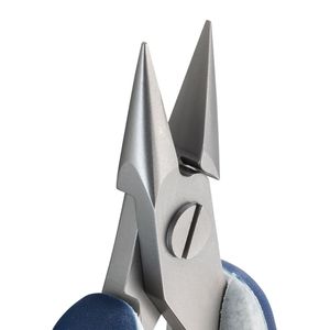 Short Chain Nose <b>Pliers</b> Precision Jewelry Tool Stainless Steel Wire Bending <b>Pliers</b> Ergonomic Handle Professional Hand Tool - Product Image 2