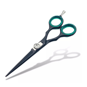 Tijeras Profesionales de Acero Inoxidable para Barba, Hoja Recta, Punta Cerrada, Plegables, para Diestros, Herramienta de Belleza para Corte de Cabello - Product Image 1