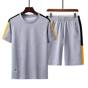 Ensemble de survêtement pour homme, combinaison de Sport décontractée, de Fitness, Patchwork, Jogging, vêtements de Sport, à la mode, d'entraînement, nouvelle collection - Product Image 4