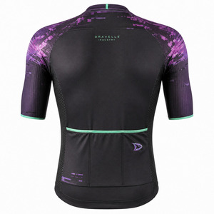 Maillot de Ciclismo Personalizado para Hombre, Corte de Competición, Manga Corta, Sublimado, con Bolsillos Traseros - Product Image 3