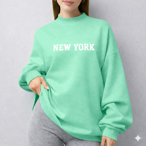 Light Brushed Women <b>Mock</b> <b>Neck</b> Oversized Sweatshirt Breathable Long Sleeve Casual Loose Fit Tunic <b>Top</b> Women’s Layering <b>Mock</b> <b>Neck</b> - Product Image 6