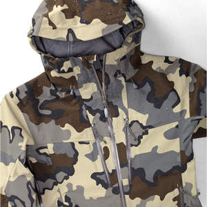 Combinaison de chasse classique imperméable, coupe-vent, anti-UV, camouflage hivernal, 100% polyester, respirante, chaude, toile personnalisée - Product Image 6