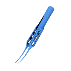 Micro-pince manuelle personnalisée en acier inoxydable couleur titane bleu 4,5 mm, 11,5 cm, pour la ligature vasculaire, instrument médical - Product Image 6