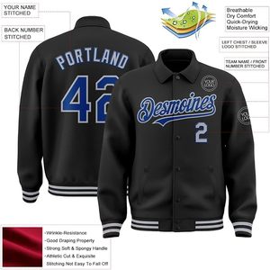 Custom <b>Baseball</b> <b>Jacket</b> Personalized Varsity Letterman <b>Jackets</b> Stitched Name Number Logo <b>for</b> <b>Men</b> Women Youth - Product Image 4