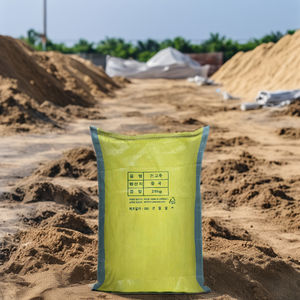 Rectangular Shape 25kg/50kg PP Woven Sack Drawstring Zipper Top Flexo Printed Plastic <b>Bag</b> for Sand Coal Cement Household <b>Packing</b> - Product Image 2