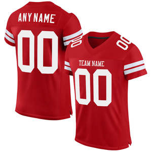 Maillots de football américain et de football personnalisables, de haute qualité et durables, offrant un service de fabrication OEM - Product Image 1