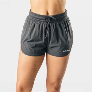 Vente en gros Short de course à séchage rapide pour femme Short de sport d'entraînement à taille élastique - Product Image 4