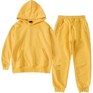 Ensemble de sweats à capuche et de pantalons de survêtement de haute qualité, uniques, en coton 100%, pour homme. - Product Image 5