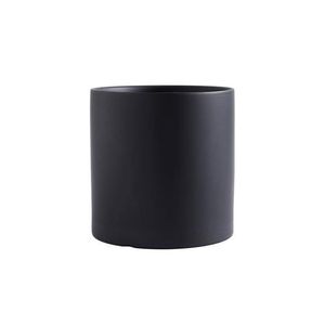 Modern Black Metal <b>Planter</b> with Circular Pattern and Tripod Stand for Indoor Use - Product Image 3