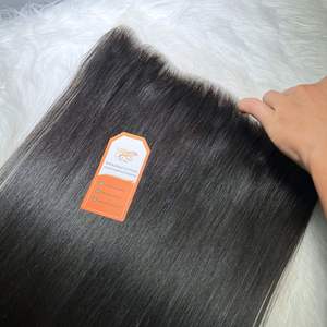 วิกผมด้านหน้าแบบมีลูกไม้เต็ม HD และมัดผมที่มีคุณภาพสูงสำหรับการทำวิกผมคนเวียดนามแบบดิบๆขายส่ง - Product Image 5