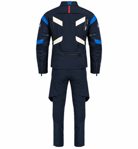 ชุดขับขี่มอเตอร์ไซค์ BW รุ่น GS Trophy GORE-TEX สีน้ำเงิน สำหรับผู้หญิง ผลิตจากผ้า Cordura 3 ชั้น สำหรับการเดินทาง/ขับขี่ออฟโรด 4 ฤดู กันน้ำ เหมาะสำหรับการผจญภัย/ขับขี่แบบ Enduro ได้รับมาตรฐาน CE - Product Image 2