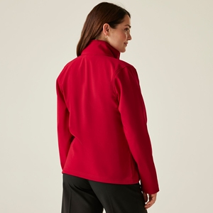 Chaqueta Softshell Personalizada para Mujer con Cuello Alto, Casual para Exteriores, Cierre Completo, Resistente al Viento, Bolsillos Utilitarios, Ligera y de Alto Rendimiento - Product Image 2