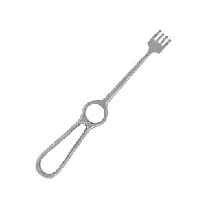 Rétracteur de plaie Volkmann à 4 pointes acérées, instrument chirurgical de qualité allemande en acier inoxydable, ensemble d'instruments Dentavex certifié CE - Product Image 6