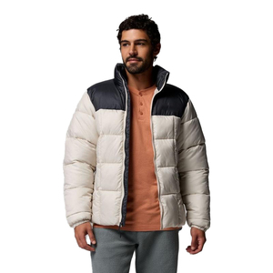 Veste matelassée légère pour homme, 275 GSM, nylon isolé, manteau d'hiver imperméable, chaud, pour les voyages en plein air, streetwear, personnalisable - Product Image 1