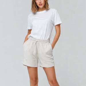 Ensemble de survêtements personnalisés par sublimation pour femme : shorts de jogging et sweats de haute qualité imprimés tie-dye, effet délavé, pour l'hiver - Product Image 6