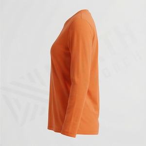 เสื้อยืดผ้าตาข่ายลายพิมพ์ลำลองสำหรับผู้หญิง คอกลม แขนสั้น ขายส่งจำนวนมาก แฟชั่นเสื้อยืด สีตามสั่ง - Product Image 3