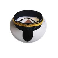 Casquette de service imperméable à l'eau, de conception nouvelle et moderne, fabriquée à la main, pour les pompiers, les scouts et un usage unisexe