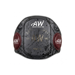 อุปกรณ์ป้องกันหน้าท้อง ASKAR WEAR IND MMA ทำจากหนัง PU ทนทาน สำหรับฝึกซ้อมและป้องกันตัว สำหรับผู้ชาย อุปกรณ์ศิลปะการต่อสู้ - Product Image 1