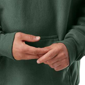 Sudadera con Capucha para Hombre, Tejido Grueso, Color Verde Alpino, Forro Polar Premium, Estilo Casual y Urbano, Cálida y Resistente - Product Image 6