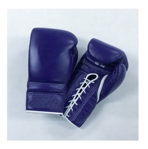 Guantes de boxeo de entrenamiento con impresión de logotipo personalizado de calidad superior - Product Image 1