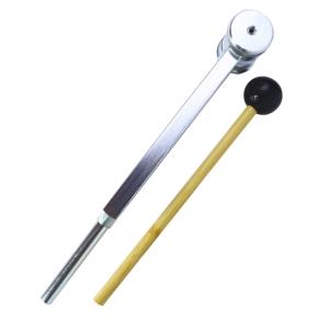 Diapasón de Diagnóstico Nervioso de Grado Médico de Alta Calidad SWISHER INTERNATIONAL 128Hz/512Hz Manual ENT de Aleación de Aluminio Negro - Product Image 3