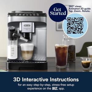 VENTES FLASH : Machine à expresso et à café automatique De'Longhi Magnifica Evo avec <span class=keywords><strong>mousseur</strong></span> à <span class=keywords><strong>lait</strong></span> automatique - Product Image 2