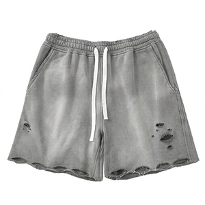 Shorts de sport pour hommes à prix d'usine, coupe ample, style streetwear pour le fitness et la mode - Product Image 6
