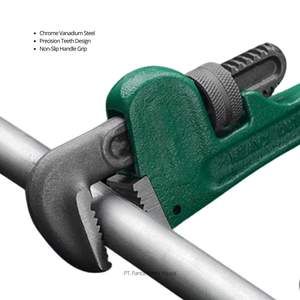 Llave Ajustable de Alta Calidad de 12 Pulgadas, Herramienta de Plomería Resistente, Acero al Cromo Vanadio, Agarre Fuerte, Gran Capacidad - Product Image 3