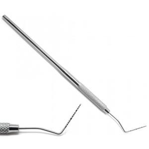 เครื่องมือวัดช่องปากแบบมีสีสัน ยี่ห้อ Williams รุ่น Probe สำหรับวัดความลึกของช่องปาก ทำจากเหล็ก ใช้สำหรับทำความสะอาดฟันและขจัดคราบหินปูน ยี่ห้อ Shuja Surgico - Product Image 1