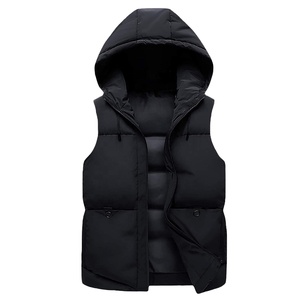 Chaleco de tela de nailon con logotipo personalizado para hombre, ropa para exteriores - Product Image 1