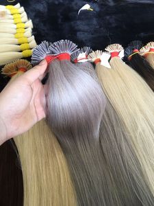 Extensiones de Cabello Humano Remy de Vietnam con Punta Plana Pre-Adherida de 8-32 Pulgadas, Virgen, Sin Procesar, Todos los Colores Disponibles - Product Image 5