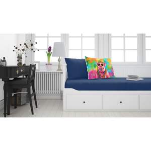 Nouveau léger Super doux facile d'entretien oeuvre décorative taille Standard Hippie Animal cochon taie d'oreiller housses de coussin - Product Image 2