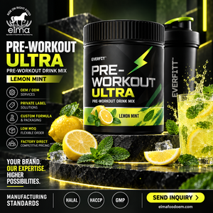 Fournisseur de poudre de protéines de lactosérum à la vanille en marque privée en Malaisie, fabrication OEM de shakes WPC sur mesure, croissance musculaire pour adultes, 20-29g - Product Image 1