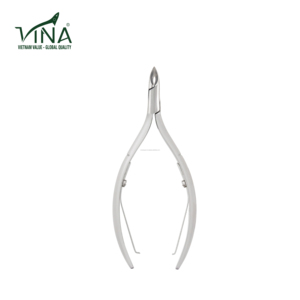 Cortaúñas de Acero Inoxidable VNC-09 Vina Grey, Elimina el Exceso de Cutícula con Suavidad, Ofrece Comodidad a los Clientes del Salón, para Uñas de Manos y Pies - Product Image 2