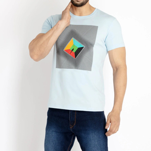 T-shirt professionnel sérigraphié en gros, tissu performant anti-humidité, logo personnalisé, équipement Sialkot - Product Image 4