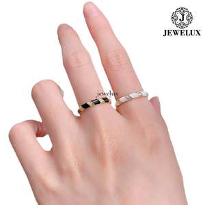 Bague Éternité de Luxe Jewelux Certifiée IGI en Or Rempli 18K avec Sertissage Canal, Style Classique, Bijoux Unisexe - Product Image 6