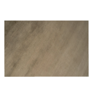 Tapis tissé main taupe chaud, tapis d'appoint gris brun de qualité supérieure, tapis fait main texturé uni - Product Image 1