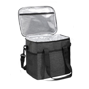 กระเป๋าสะพายไหล่แฟชั่นดีไซน์ใหม่จากโรงงาน พร้อมช่องเก็บความเย็นสำหรับอาหารและขวดน้ำ  รับทำโลโก้ตามสั่ง ผลิตจากโพลีเอสเตอร์ - Product Image 5