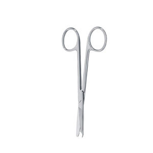 กรรไกรสแตนเลสสตีลเรย์โนลด์ส ไอริส แบบตรง 9 ซม. ออกแบบพิเศษ ใช้งานด้วยมือ ระดับ Class I เครื่องมือผ่าตัดแบบใช้ครั้งเดียว โดย Grip Surgical - Product Image 6