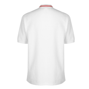 เสื้อโปโลแขนสั้นลายเรขาคณิตสีแดงสำหรับผู้ชาย สไตล์ลำลอง วางจำหน่ายแล้วในราคาที่เหมาะสม - Product Image 6