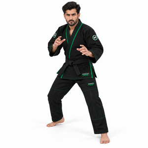 Kimono de judo professionnel IJF 480 GSM en coton double tissage, antibactérien et anti-humidité, pour entraînements, tournois et clubs (adultes) - Product Image 3