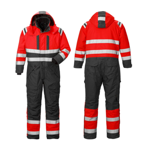 High Quality Men Professional <b>Safety</b> Clothing Wholesale Overalls Jacket Pants Coverall for Cleaners Construction Workers Clothes - Product Image 1